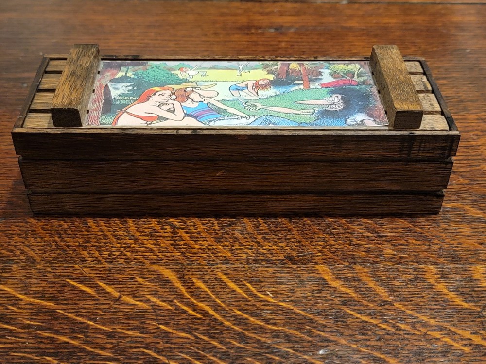 Vintage Freak Brothers Stash Box Gilbert Shelton Pipe Lighter Rolling Papers