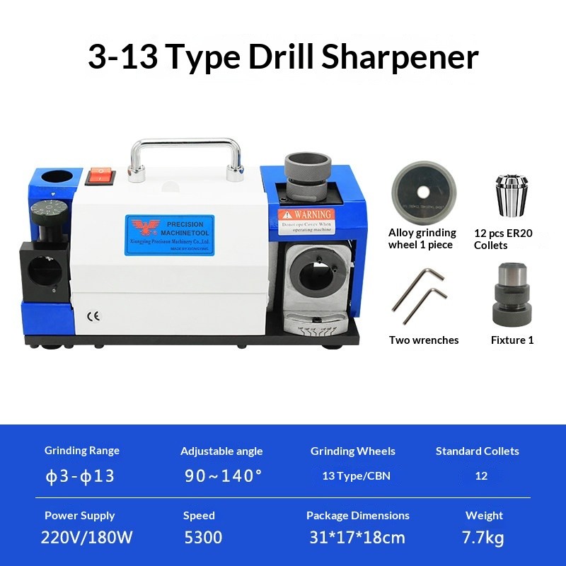 Small Drill Bit Grinder Drill Bit Sharpener Grinding Sharpening Machine