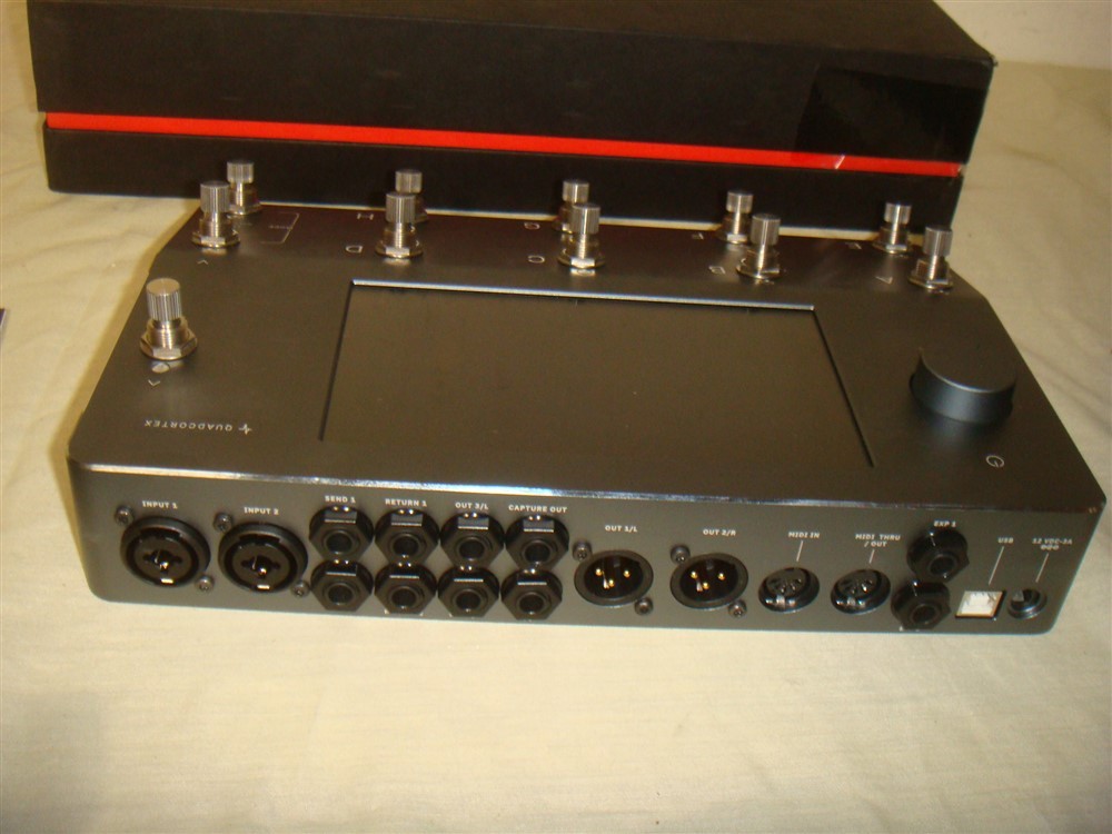 NEURAL DSP QUAD CORTEX DIGITAL AMP MODELING MULTI-EFFECTS FLOORBOARD W LOOPER