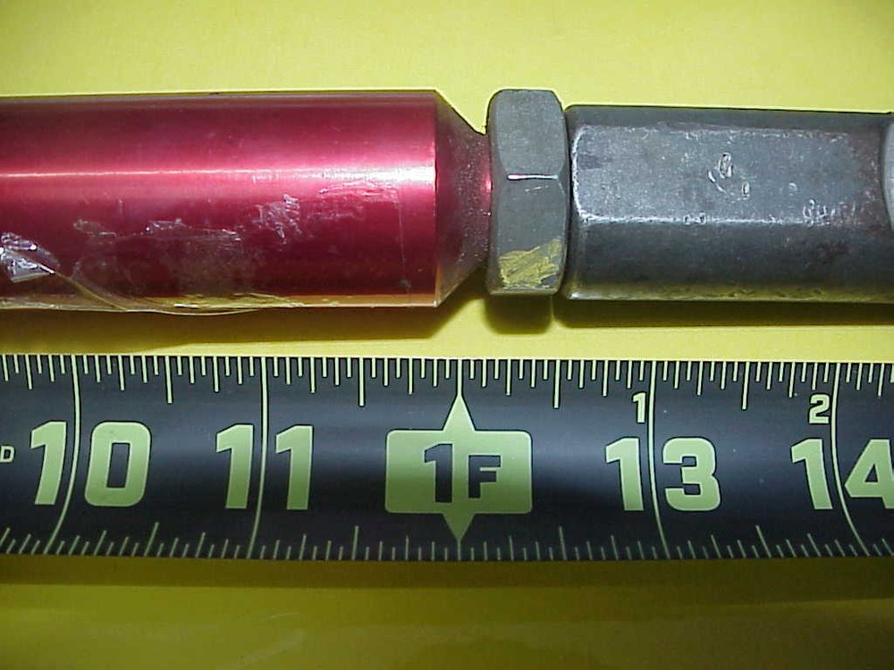 Billet Pull Bar 2" Urethane Bisquit Torque Absorber Link with 3/4" Heims TP4