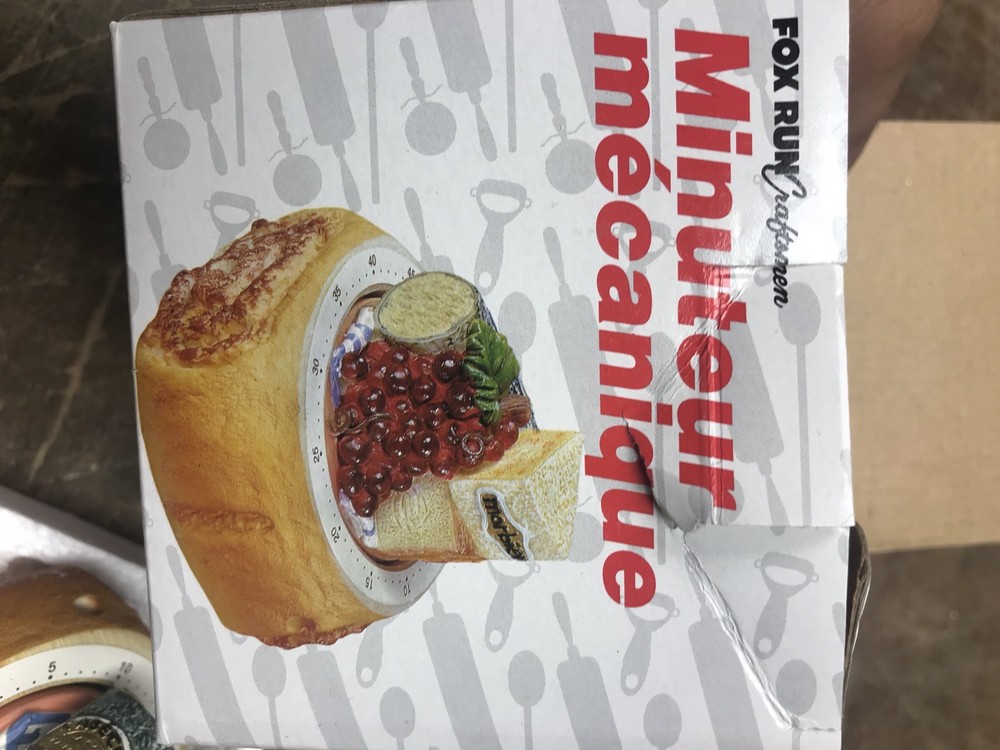 Fox Run Wine Cheese And Bread Timer Alarm