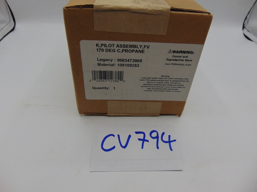 Reliance water heater 170 FV Propane Pilot Assembly 100109253 New