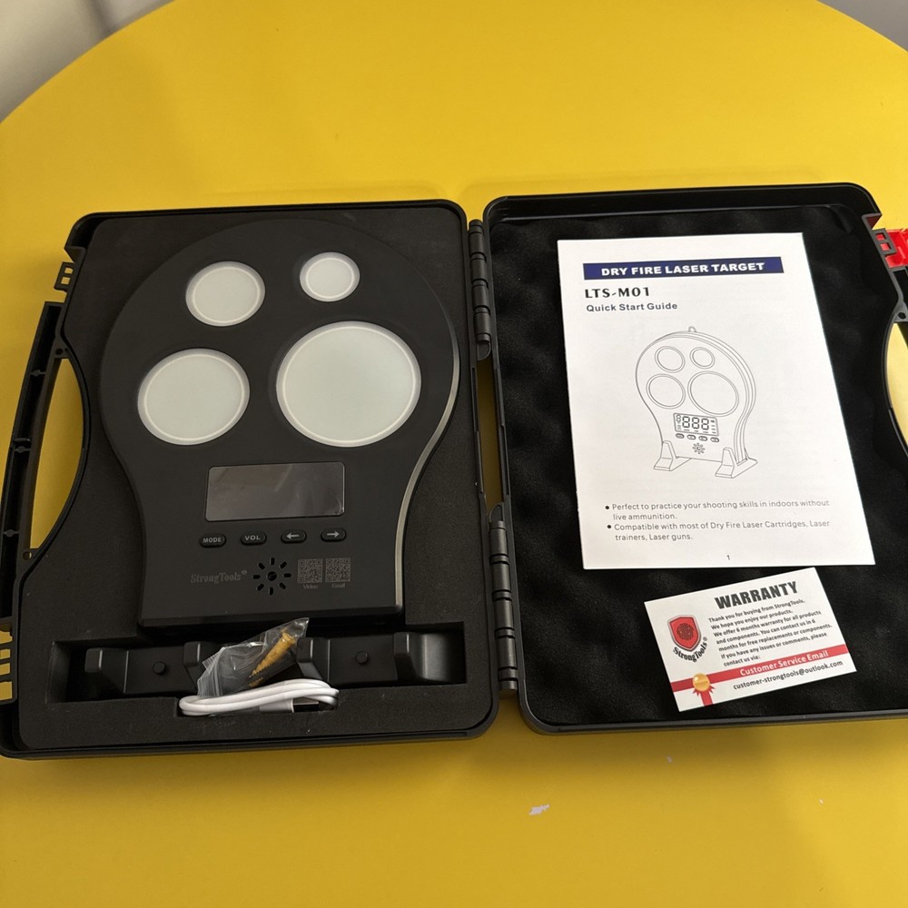 Laser Training Target M-Target - Four-Zone Dry-Fire System, Instant Feedback