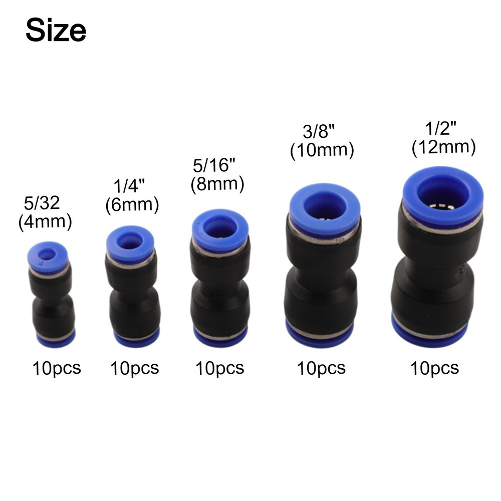 Quick Release Pneumatic Connectors 50pcs for Efficient Pipe Connections