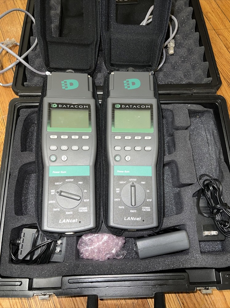 Datacom Textron Lancat System 6 Cable Tester