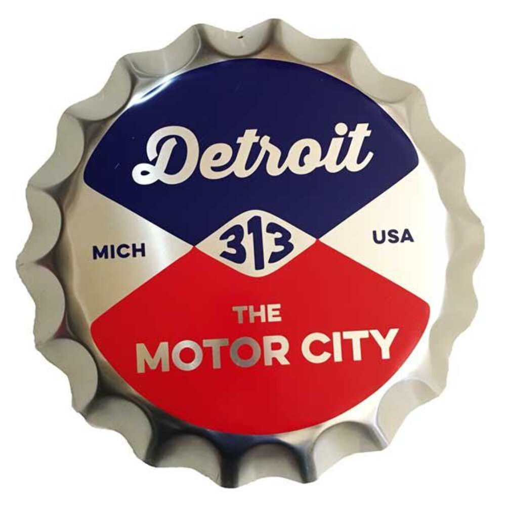 Metal Sign - Reel Bottle Cap