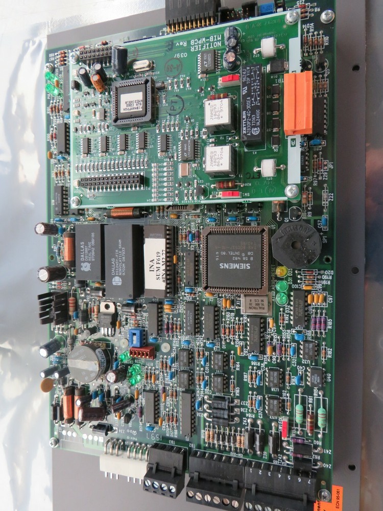 NOTIFIER INA INTELLIGENT NETWORK ANNUNCIATOR INCLUDES ADP-4 MIB-WPCB