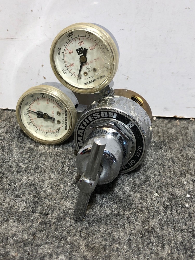 Used Matheson 3320 Single-Stage Regulator