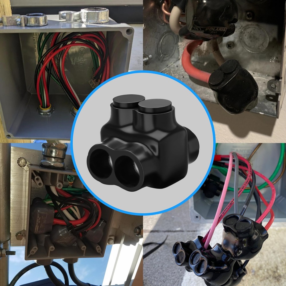 Electrical Power Cable Connectors - Single Entry Wire Range 2-14