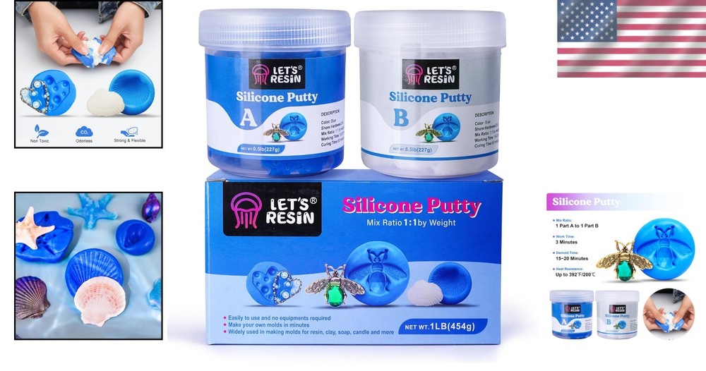 Strong & Flexible Silicone Putty