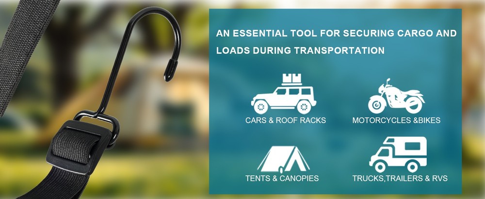Car Boat Cover Tie-Down Gust Strap Wind Protector Resistant Universal Windproof
