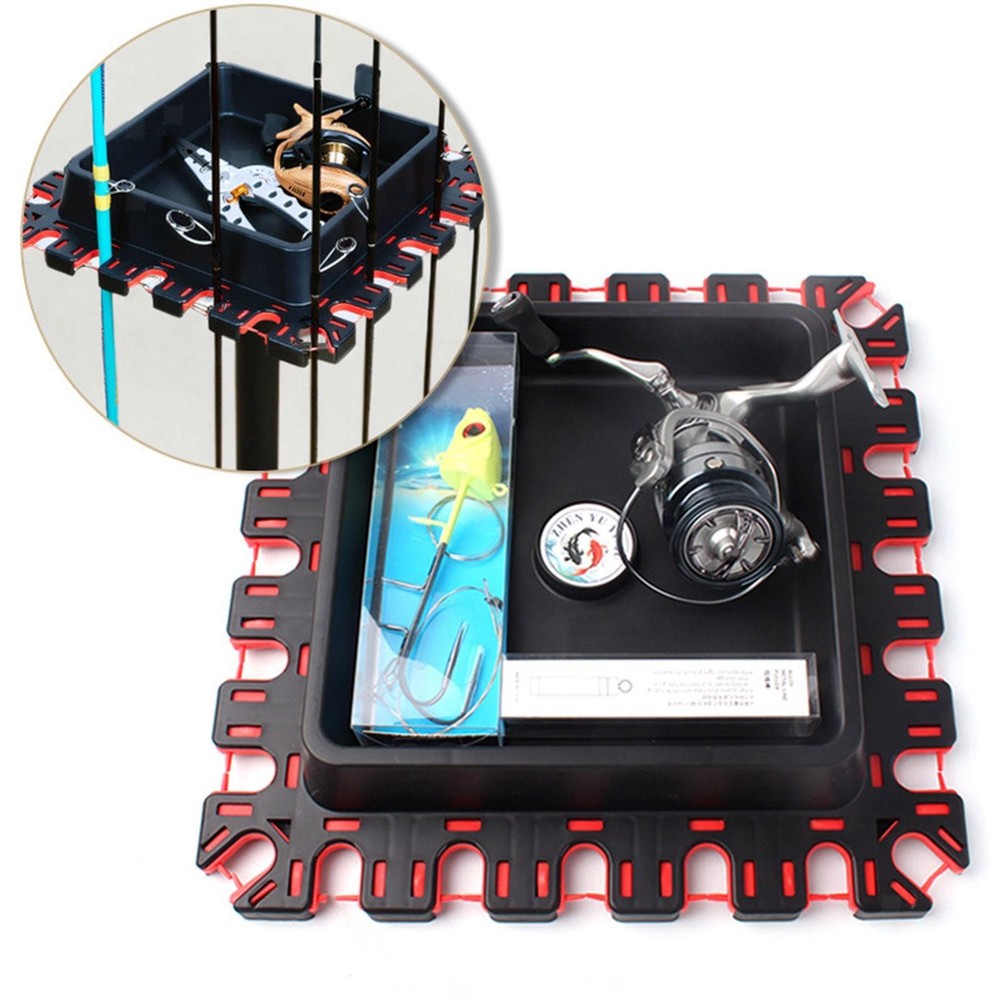 Fishing Rod Rack Support Display Stand Floor Stand Multifunctional Accessory