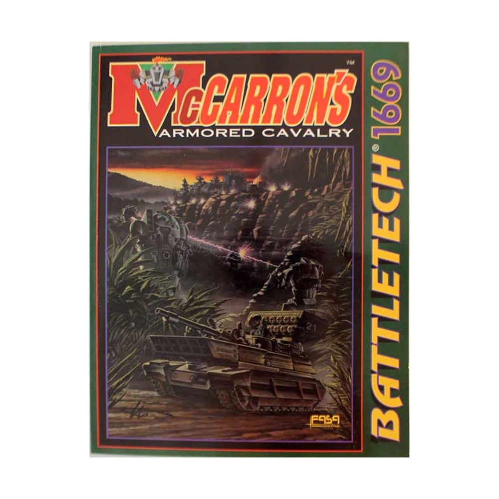 FASA Battletech McCarron's Armored Cavalry VG