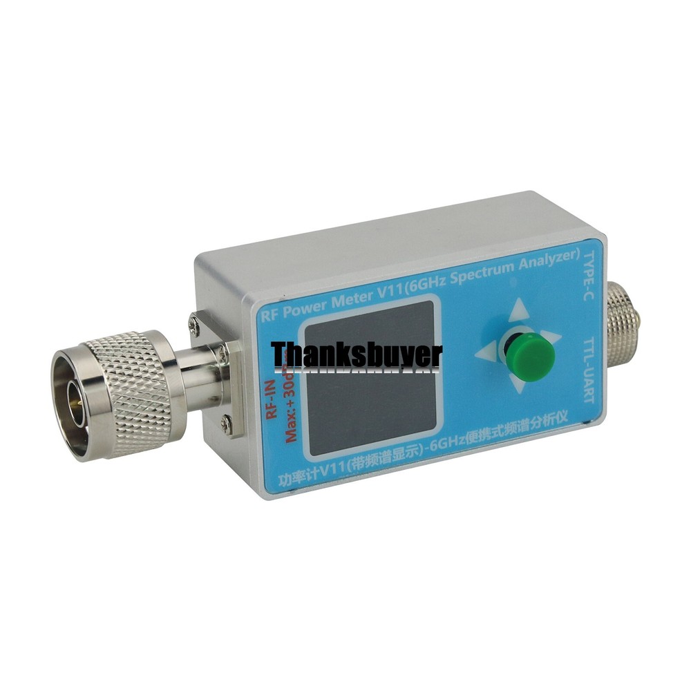 2-in-1 N-type RF Power Meter V11& 6GHz Spectrum Analyzer for EMC Testing