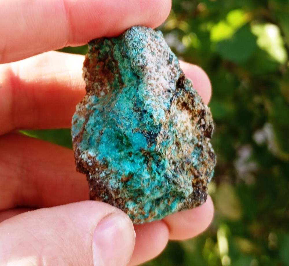 Marvelous Color Aurichalcite