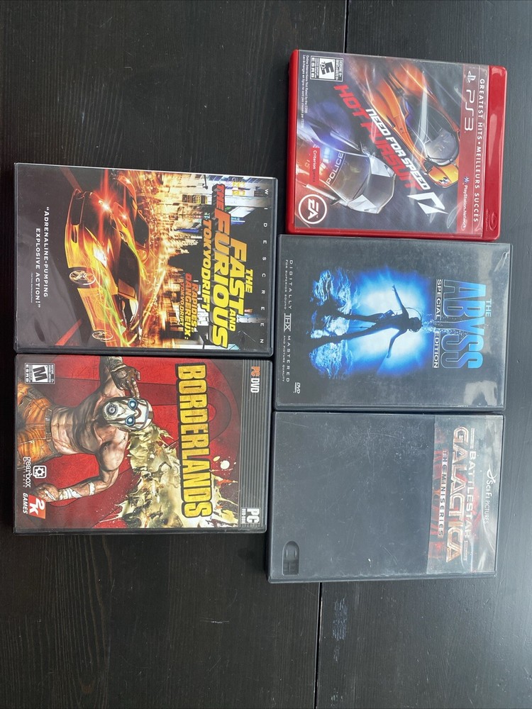 games lot 5 pieces