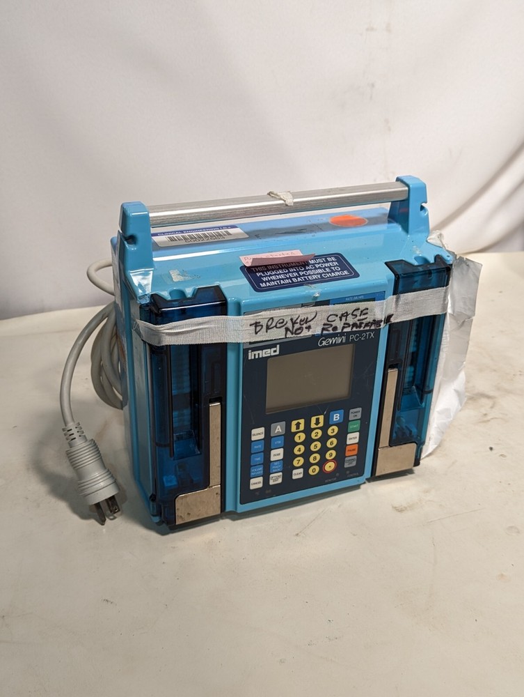 IMED PC-2TX volumetric infusion pump/controller