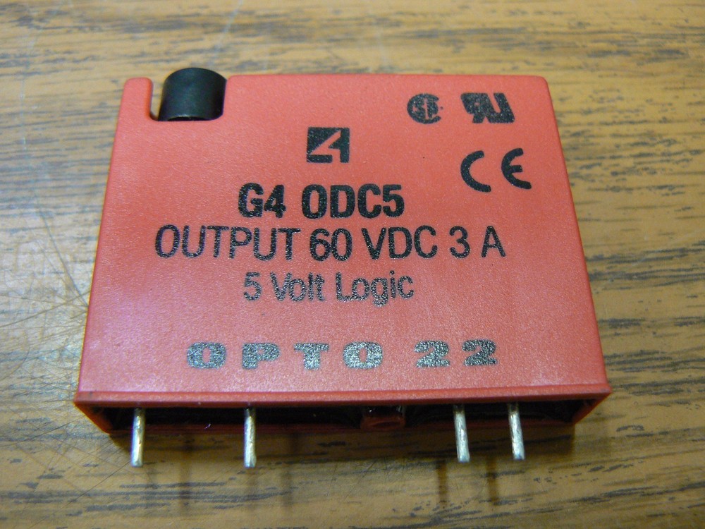 OPTO 22 G4 ODC5 OUTPUT MODULE 60 VDC 3 A 5 VOLT LOGIC