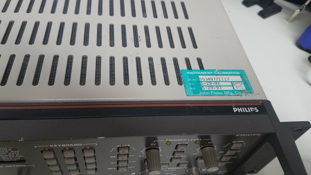 PHILIPS PM 6652C PROGRAMMABLE HIGH RESOLUTION TIMER COUNTER