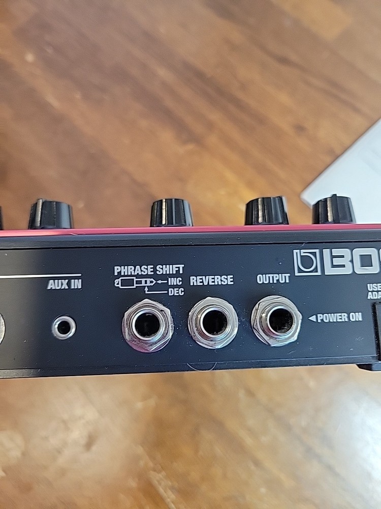 Boss RC-20XL Loop Station Phrase Recorder Sampler Guitar Effect & Owners Manual