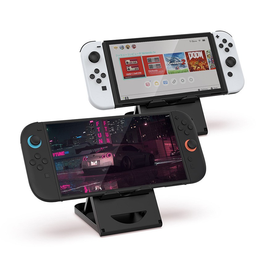 For Switch2/Switch/Switch OLED Gaming Console Foldable Adjustable Stand Bracket