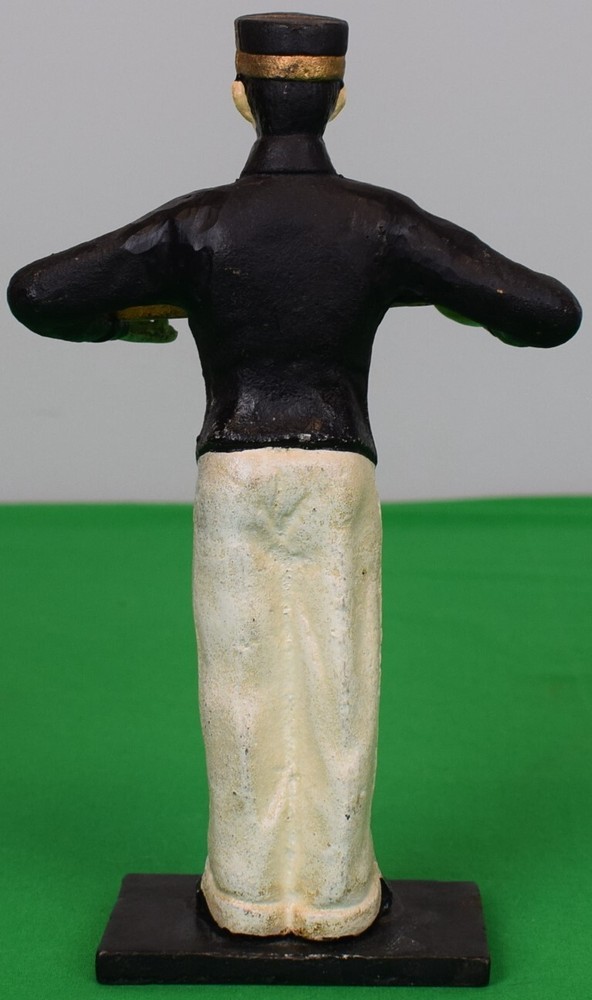 Bellhop Cast Iron Calling Card Stand