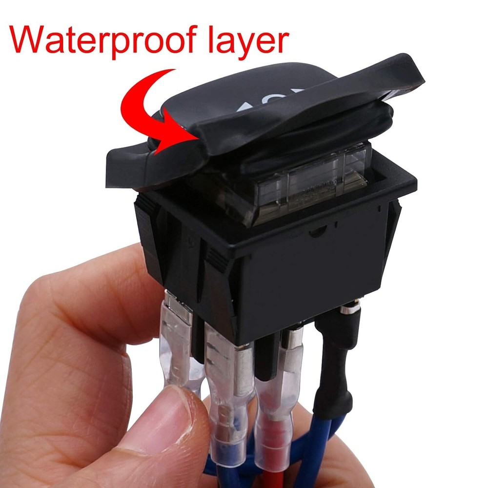 Momentary Polarity Reverse Switch Waterproof Linear Actuator 6 Pin 3 Position