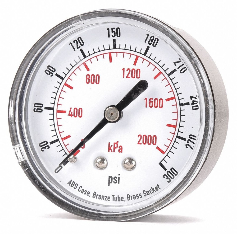 Pressure Gauge, Test, 2-1/2 in