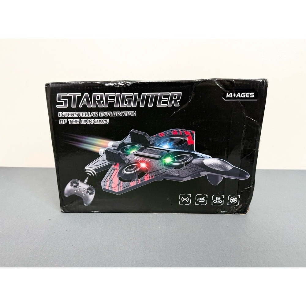 RC Glider Plane 2.4G Remote Control Stunt Foam Jet Drone with Light