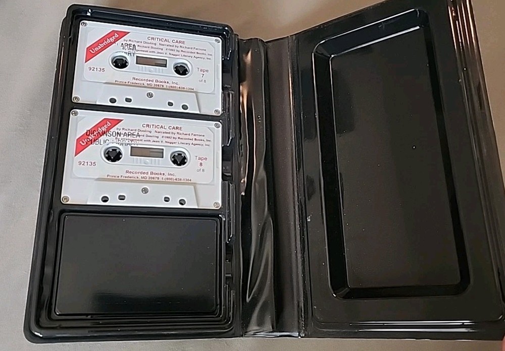 Richard Dooling Critical Care Audio Cassette