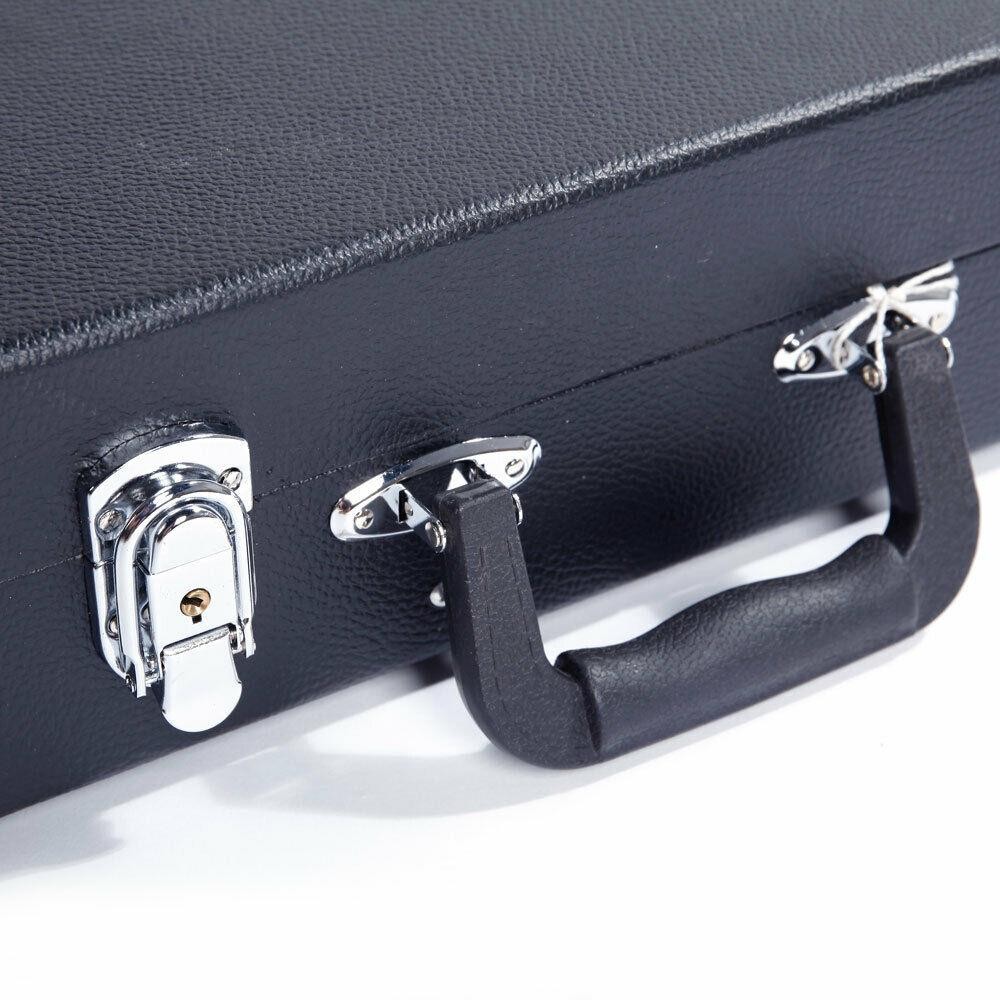Glarry Wood Electric Guitar Case Lockable Hard-Shell Case