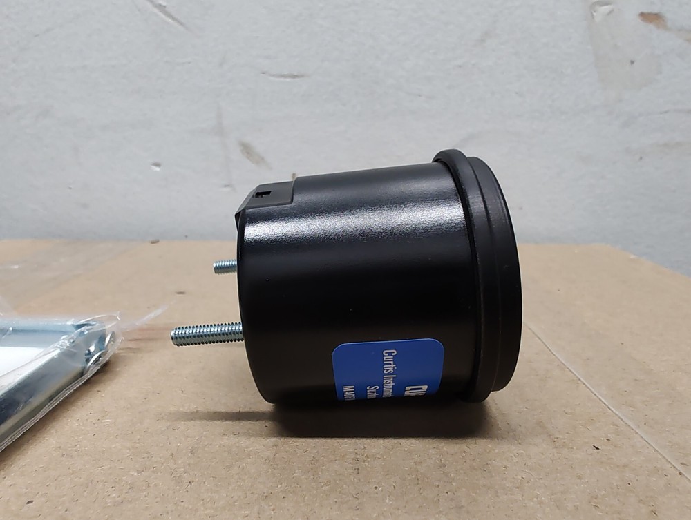 NOS Curtis Instruments Battery Discharge + Hour Meter Gauge with Hardware