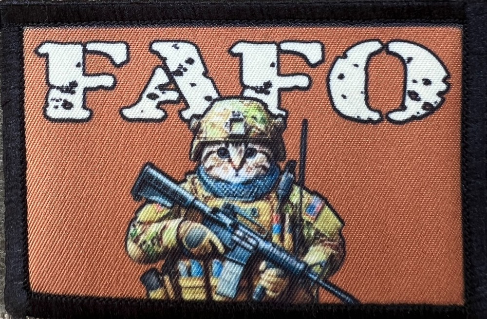 Distressed Virginia State Flag Morale Patch