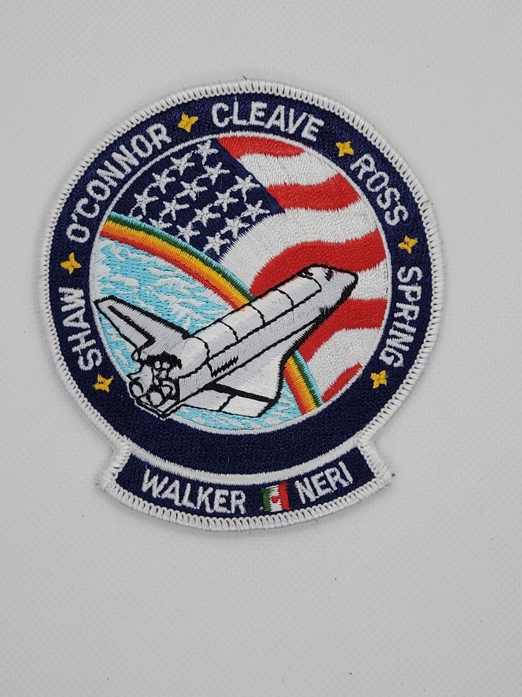 NASA Space Shuttle Atlantis STS-61B Walker Neri Shaw Ross Embroidered Patch