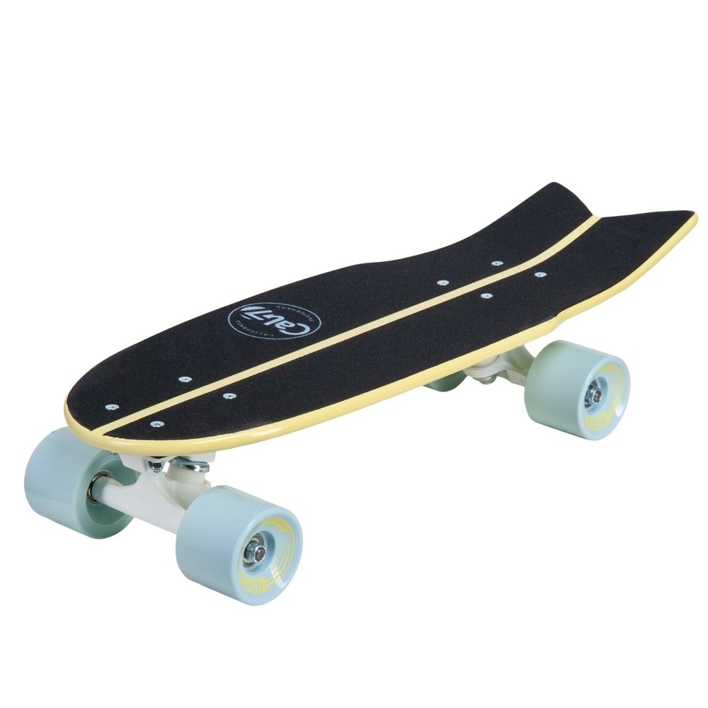 Cal 7 22-inch Fishtail Mini Cruiser Skateboard for all Ages
