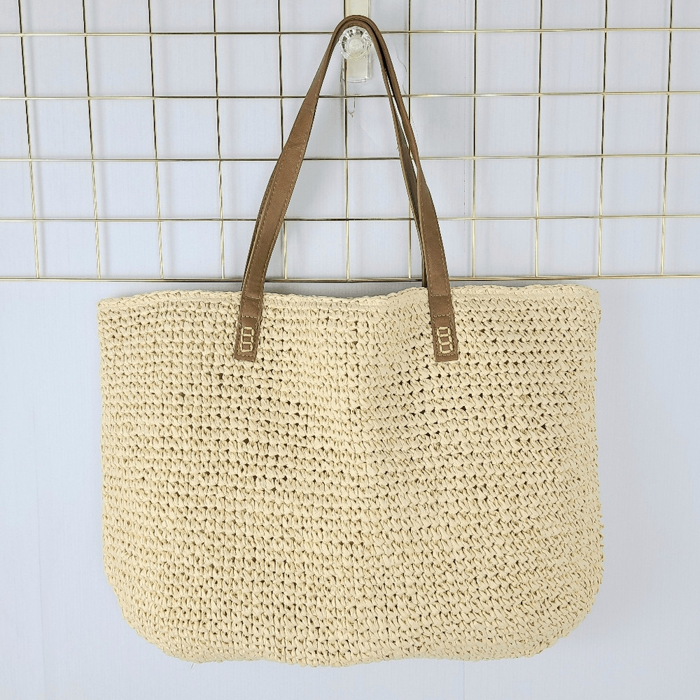 Straw Studios Womens Beach Tote Bag Hello Summer Vacation-Read