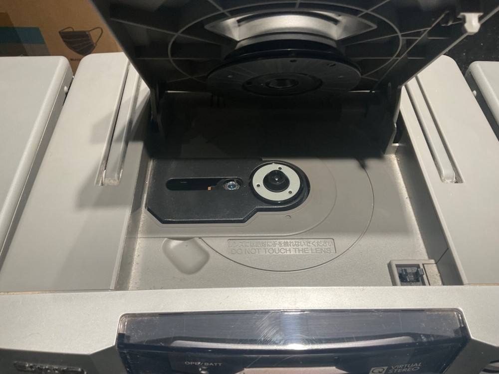 AIWA Model CA-DW235 Boombox Cassette CD Player Tested Full Functioning With Cord