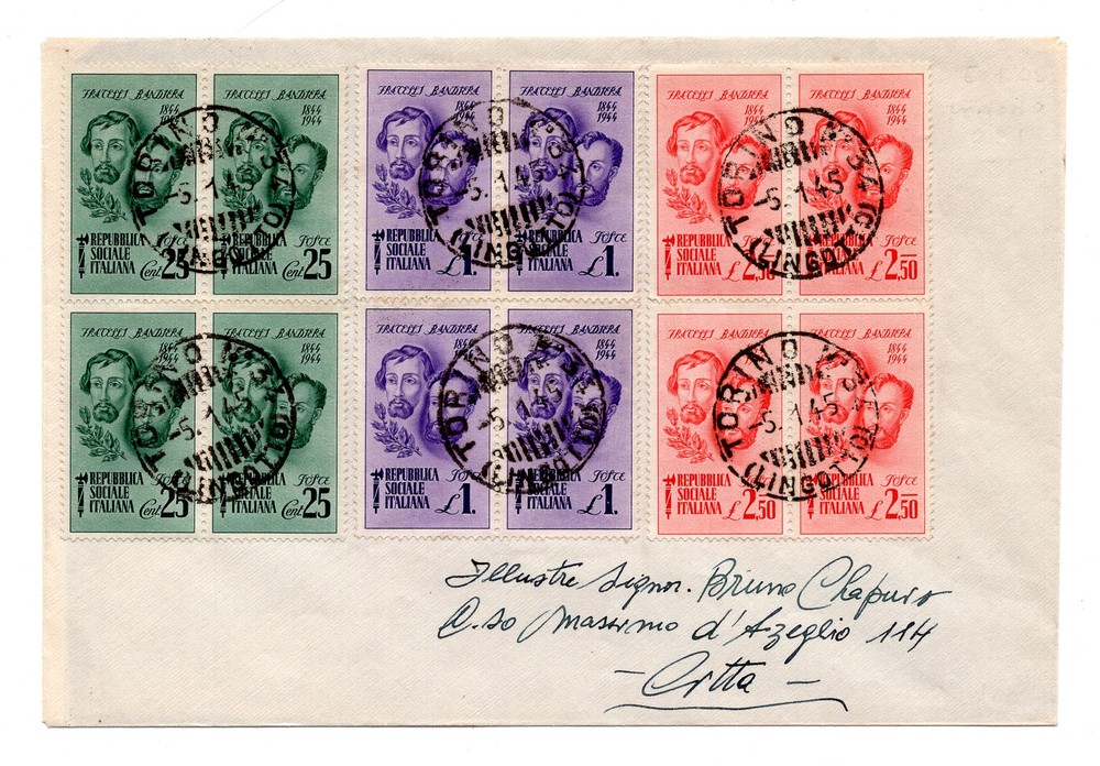 Brothers Flag The Complete Quarter Series On Envelope