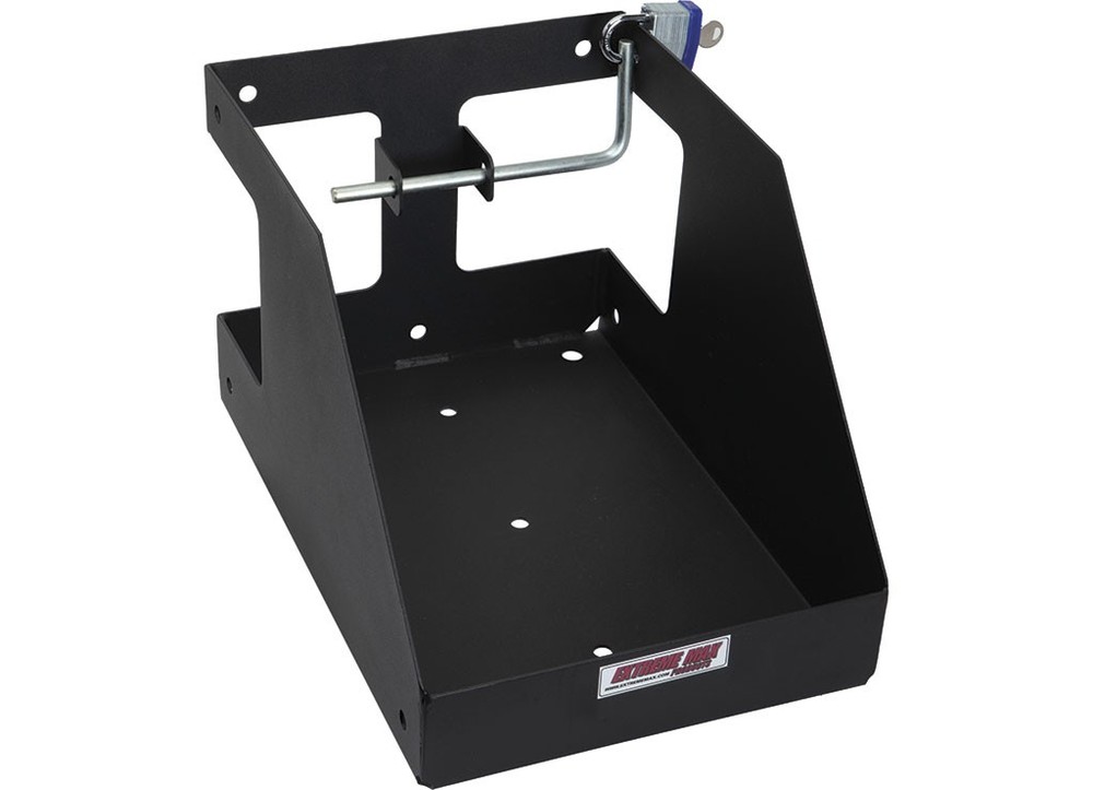 Extreme Max 5001.6407 Locking Gas Can Holder For Open Trailers