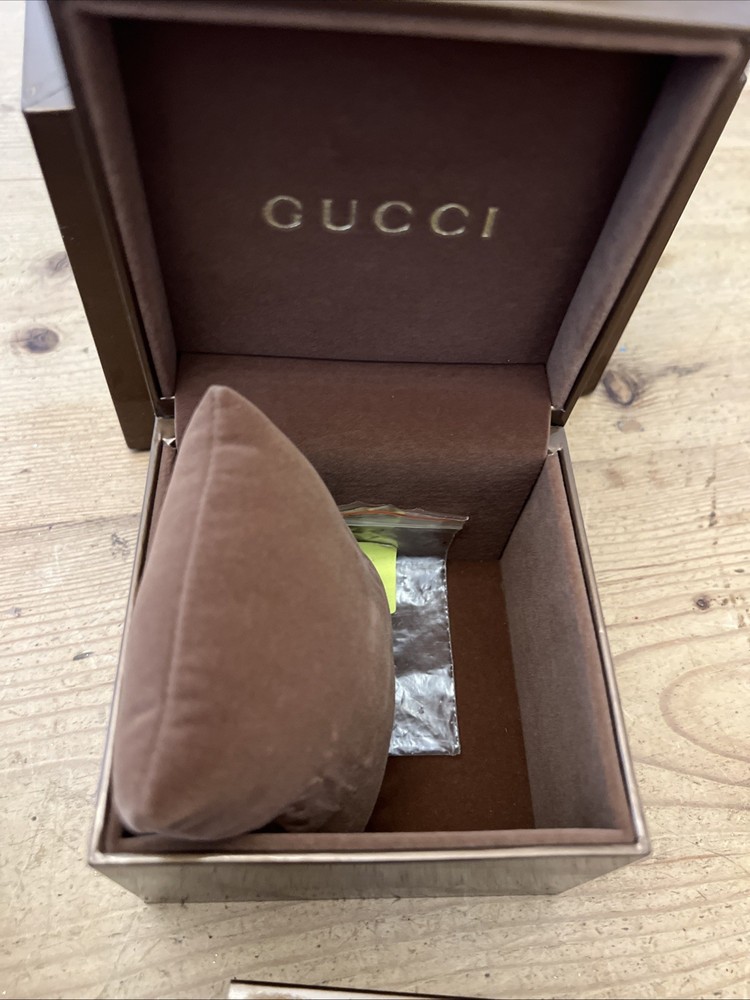 GUCCI 3 Watch Box’s + Booklets