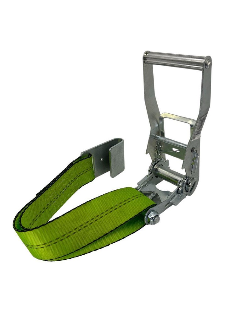2"X27’ High Vis Ratchet Strap with Flat Hook 4 Pack