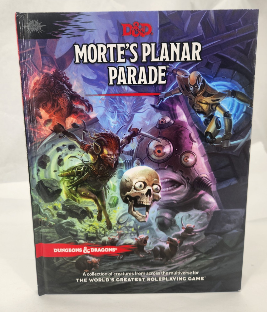 Dungeons & Dragons 5th Edition 5E D&D Morte's Planar Parade Sourcebook (2023 HC)