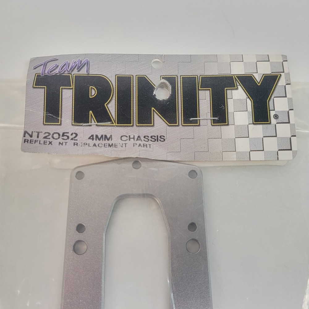 Vintage TRINITY NT2052 Aluminum Replacement Chassis Nitro Reflex..