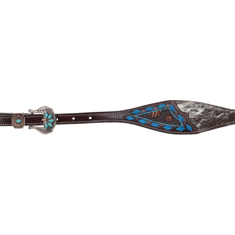 Showman Copper Hide Classics Wither Strap