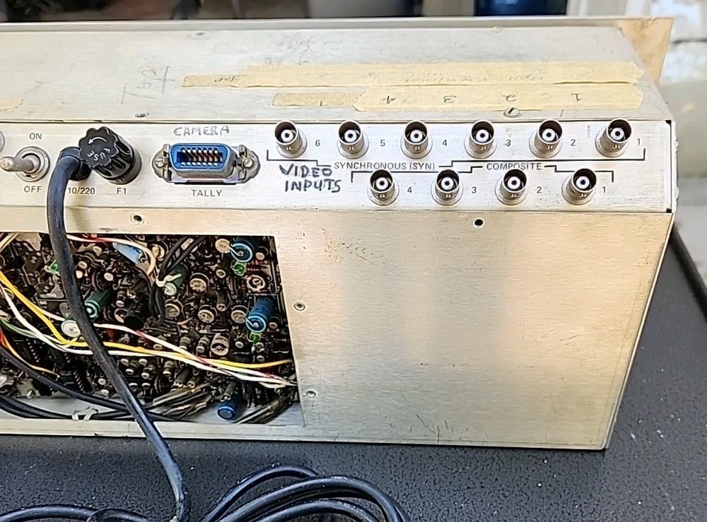 Vintage VS - 151A Production Switcher Untested