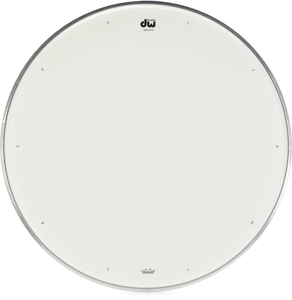 DW Coated Snare Head with Tuning Sequence - 14 inch (2-pack) Bundle