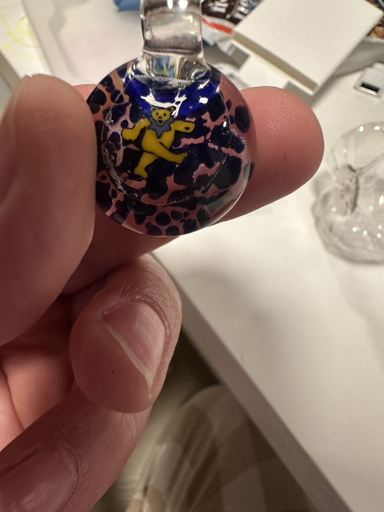 Grateful Dead Dancing Bear Glass (Rare)