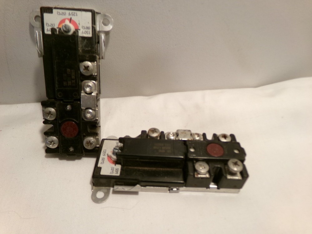 2 Hot Water Heater Thermostats New Old Stock