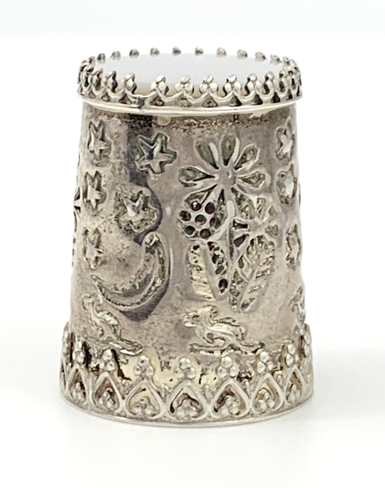 Rare Syd Oates Sterling Silver Thimble Australia