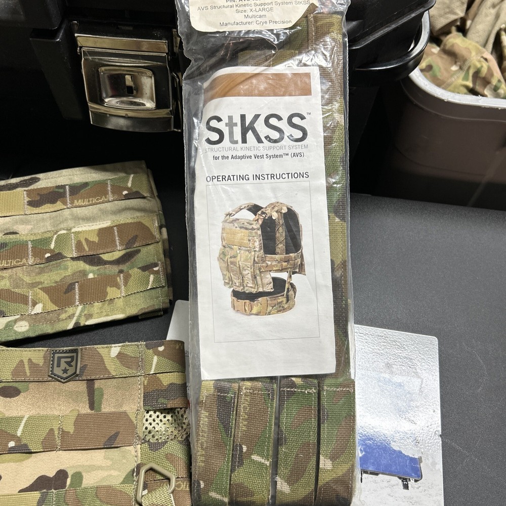 Crye Precision StKSS Structural Kinetic Support System for AVS X-Large MULTICAM